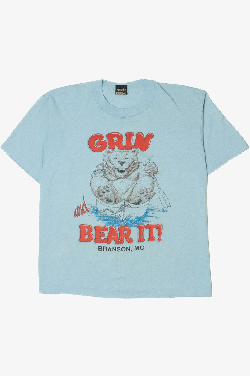 Vintage "Grin And Bear It!" Single Stitch T-Shirt