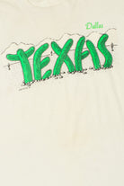 Vintage 1991 "Texas" Cacti Spellout T-Shirt