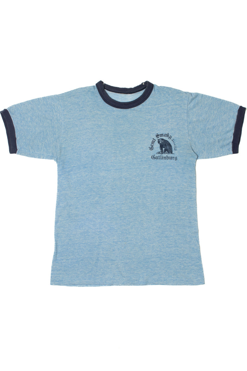 Vintage "Gatlinburg" Tennessee Bear Ringer T-Shirt