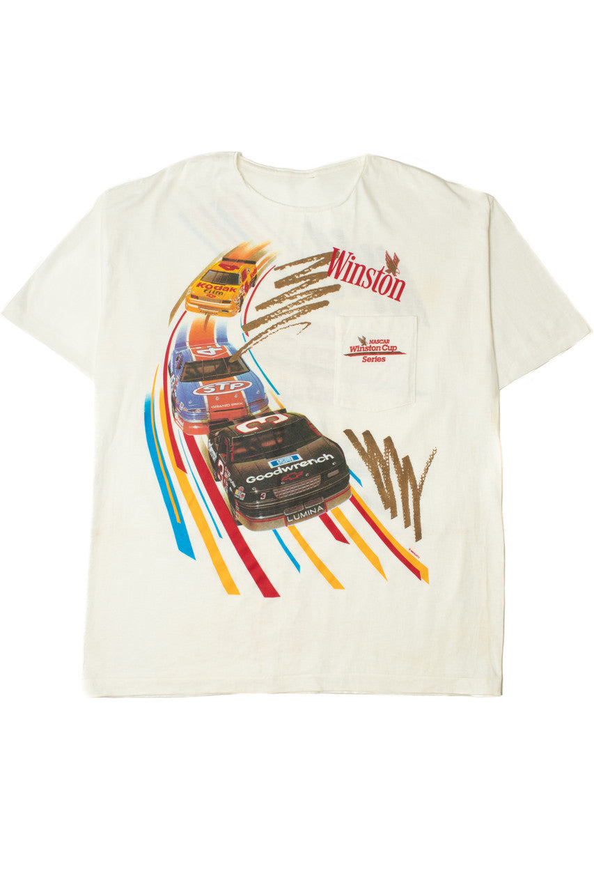 Vintage NASCAR "Winston World Cup Series" Pocket T-Shirt