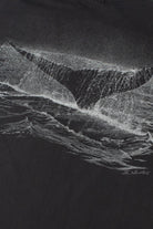 Vintage Whales Front & Back Print Single Stitch T-Shirt