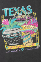 Vintage "Texas" Southwestern Embossed Print T-Shirt