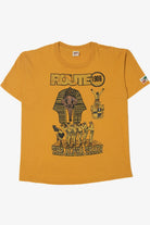 Vintage 1995 "Route 1906" Nubian Express Gold Shimmer T-Shirt