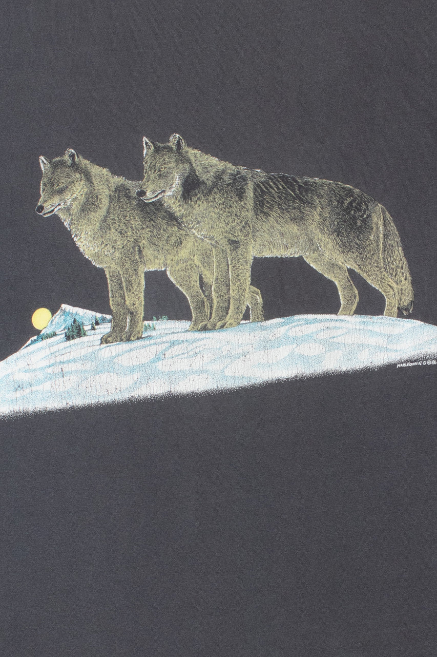 Vintage 1986 Wolves "San Francisco, CA" T-Shirt