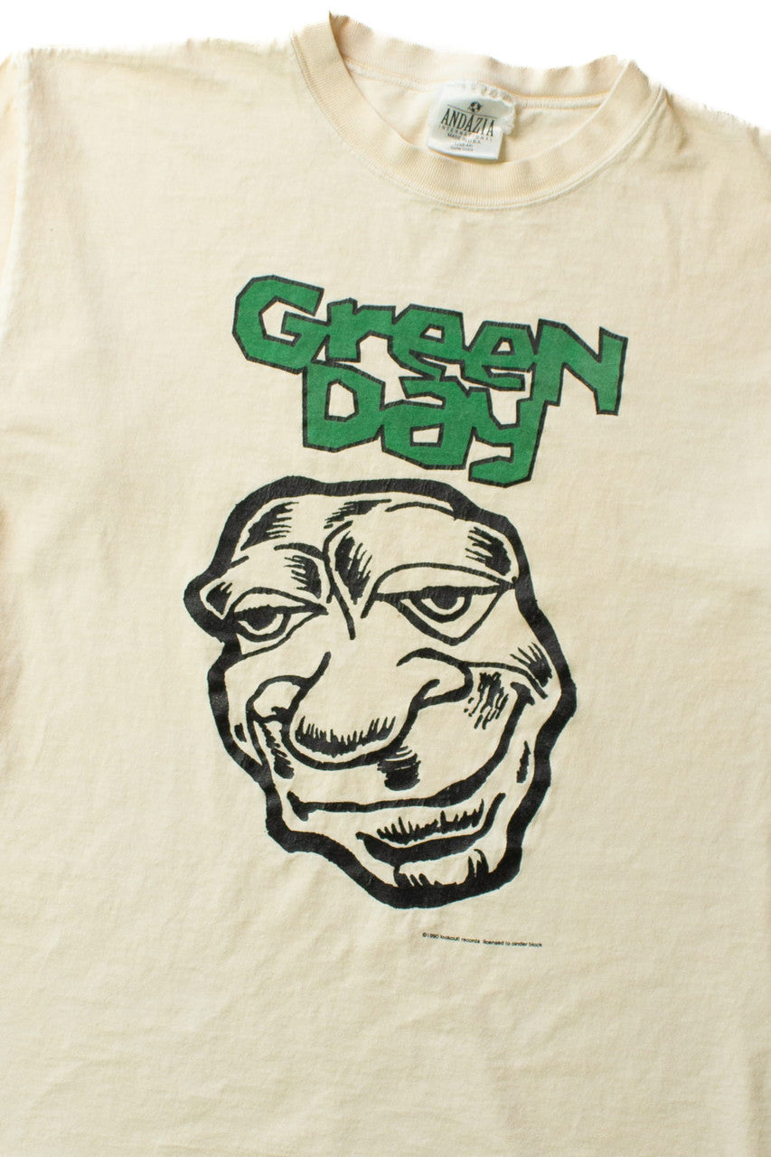 Vintage Green Day Kerplunk Face T-Shirt (1990) – Ragstock