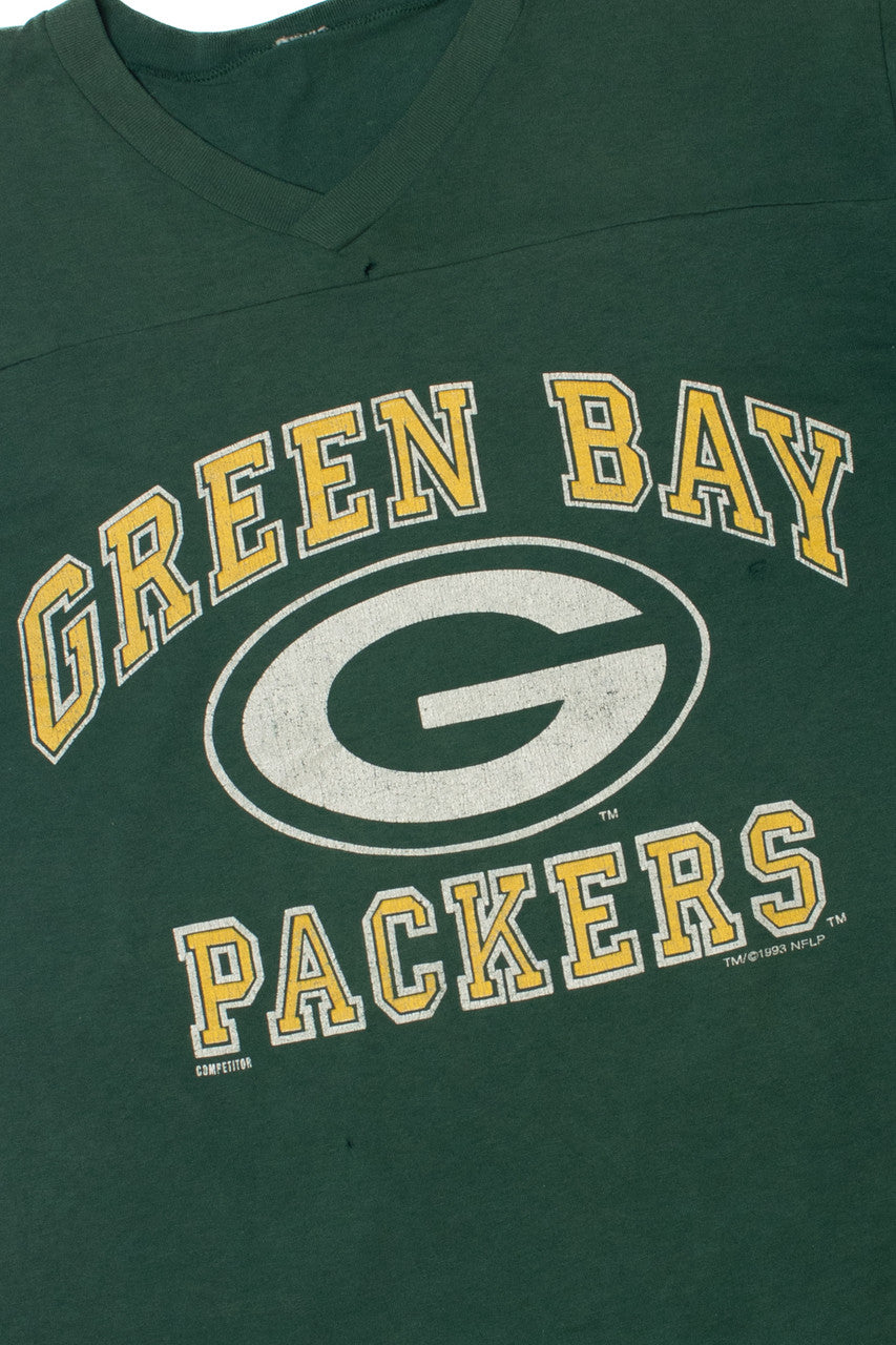 Vintage 1993 Distressed Green Bay Packers T-Shirt
