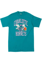 Vintage Charlotte Hornets NBA Basketball Single Stitch T-Shirt
