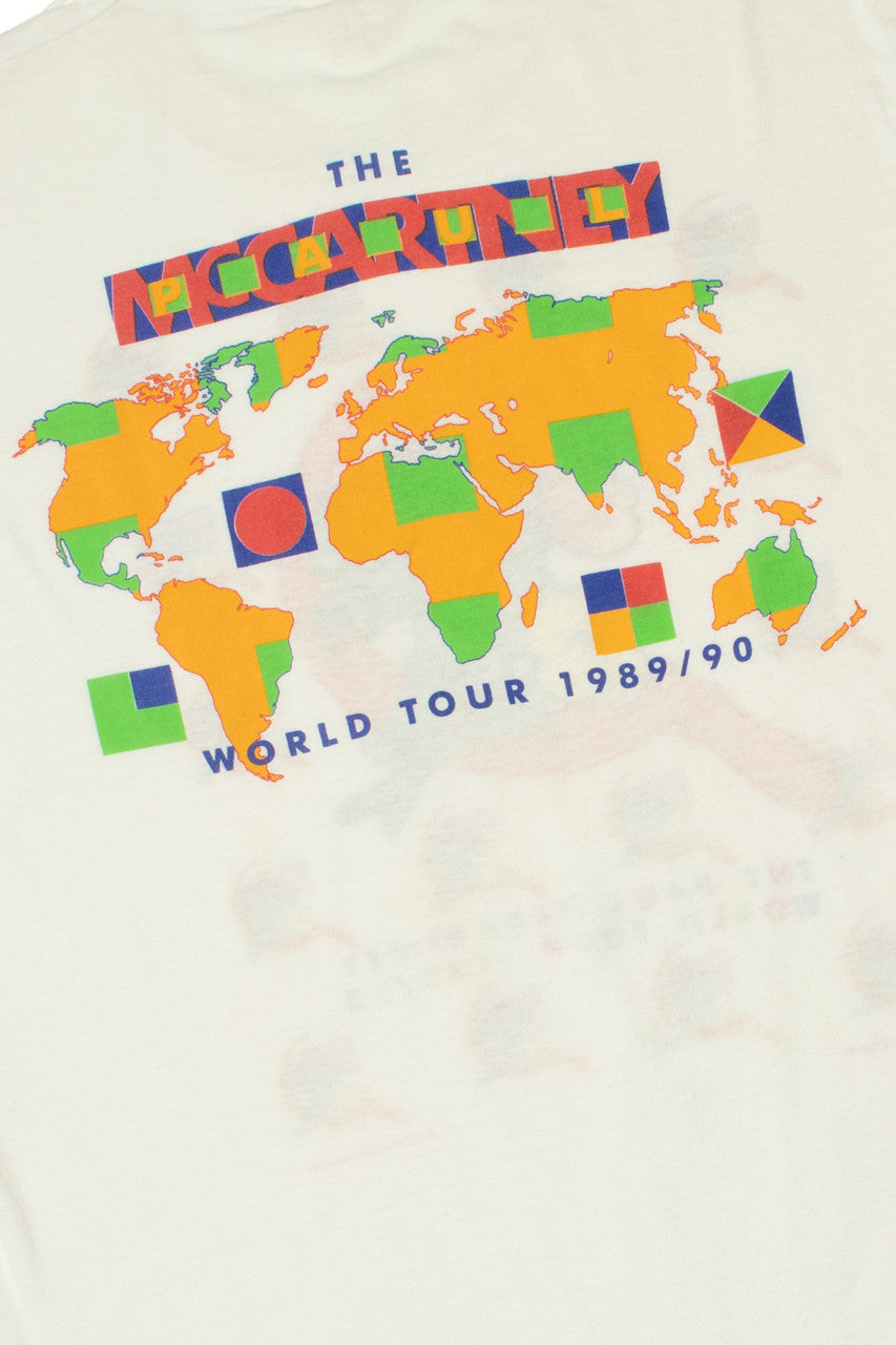 Vintage "Paul McCartney World Tour 1989/90" T-Shirt