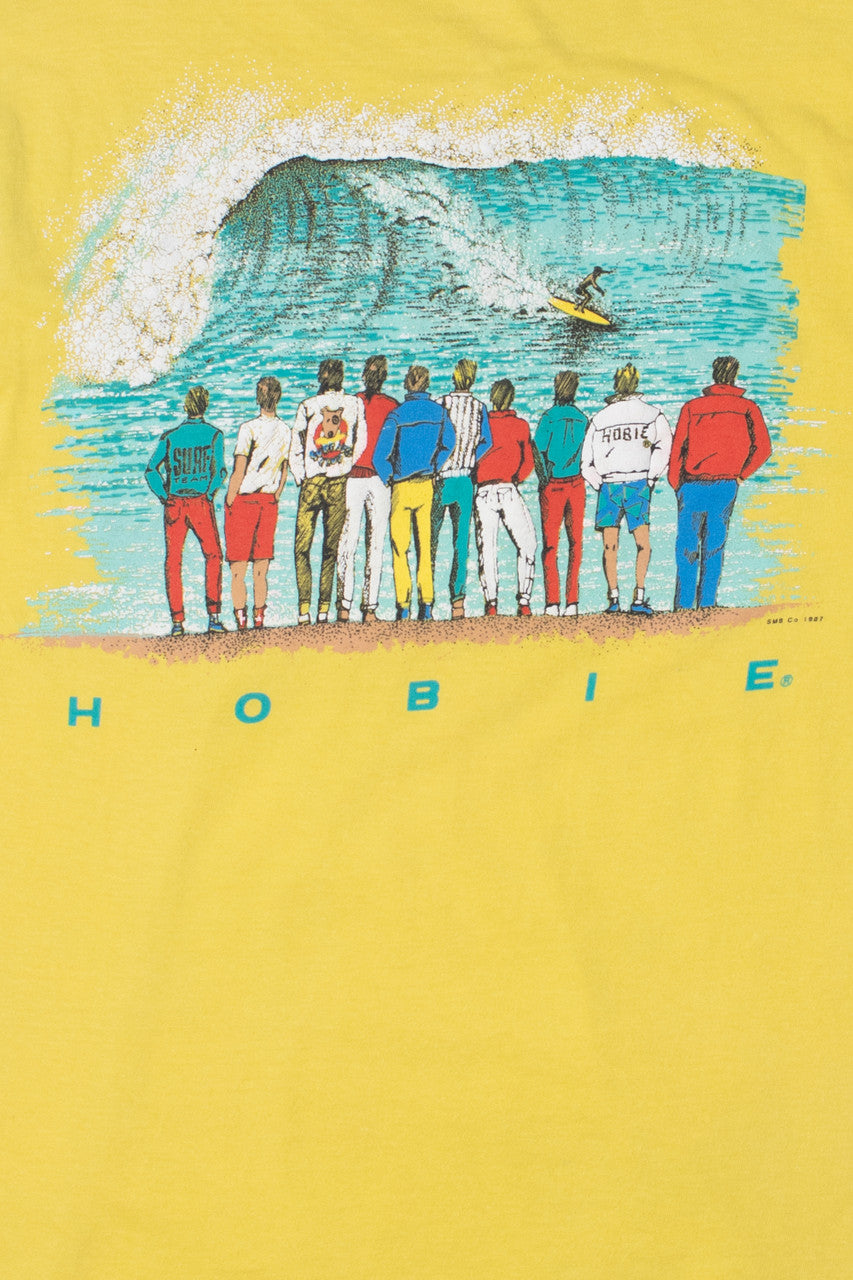Vintage 1987 Hobie Surf Pocket T-Shirt
