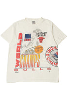 Vintage 1991 Chicago Bulls NBA World Champs AOP T-Shirt