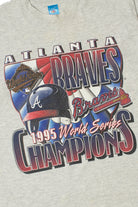 Vintage "Atlanta Braves 1995 World Series Champions" MLB T-Shirt