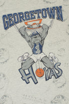 Vintage Georgetown Hoyas All Over Print Mascot T-Shirt
