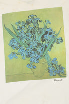 Vintage 1993 Vincent Van Gogh Irises Art Print T-Shirt