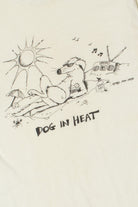 Vintage "Dog In Heat" Beach Dog Single Stitch T-Shirt