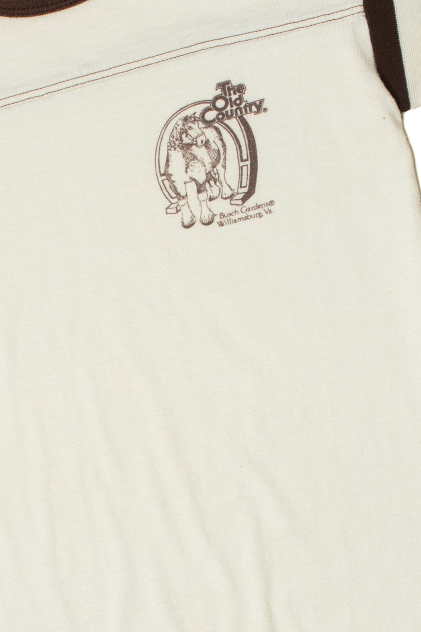 Vintage "Williamsburg, VA" Busch Gardens T-Shirt