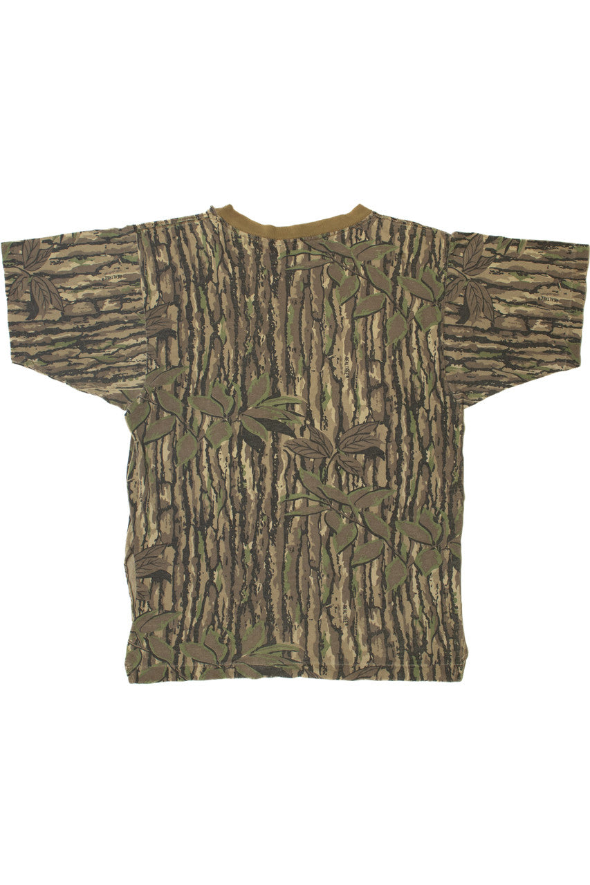 Vintage Realtree Camo Single Stitch Pocket T-Shirt
