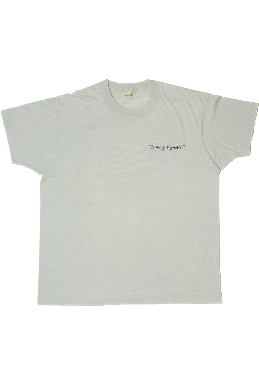 Vintage Tammy Wynette "First Lady of Country Music" Single Stitch T-Shirt