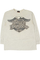Vintage 1993 Harley Davidson Wausau Long Sleeve T-Shirt