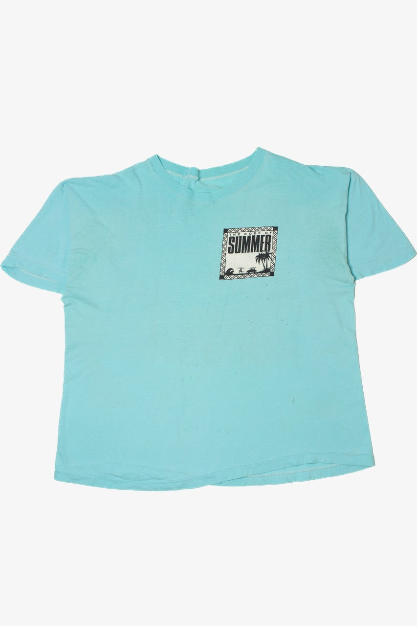 Vintage "The Color Of Summer" Distressed T-Shirt