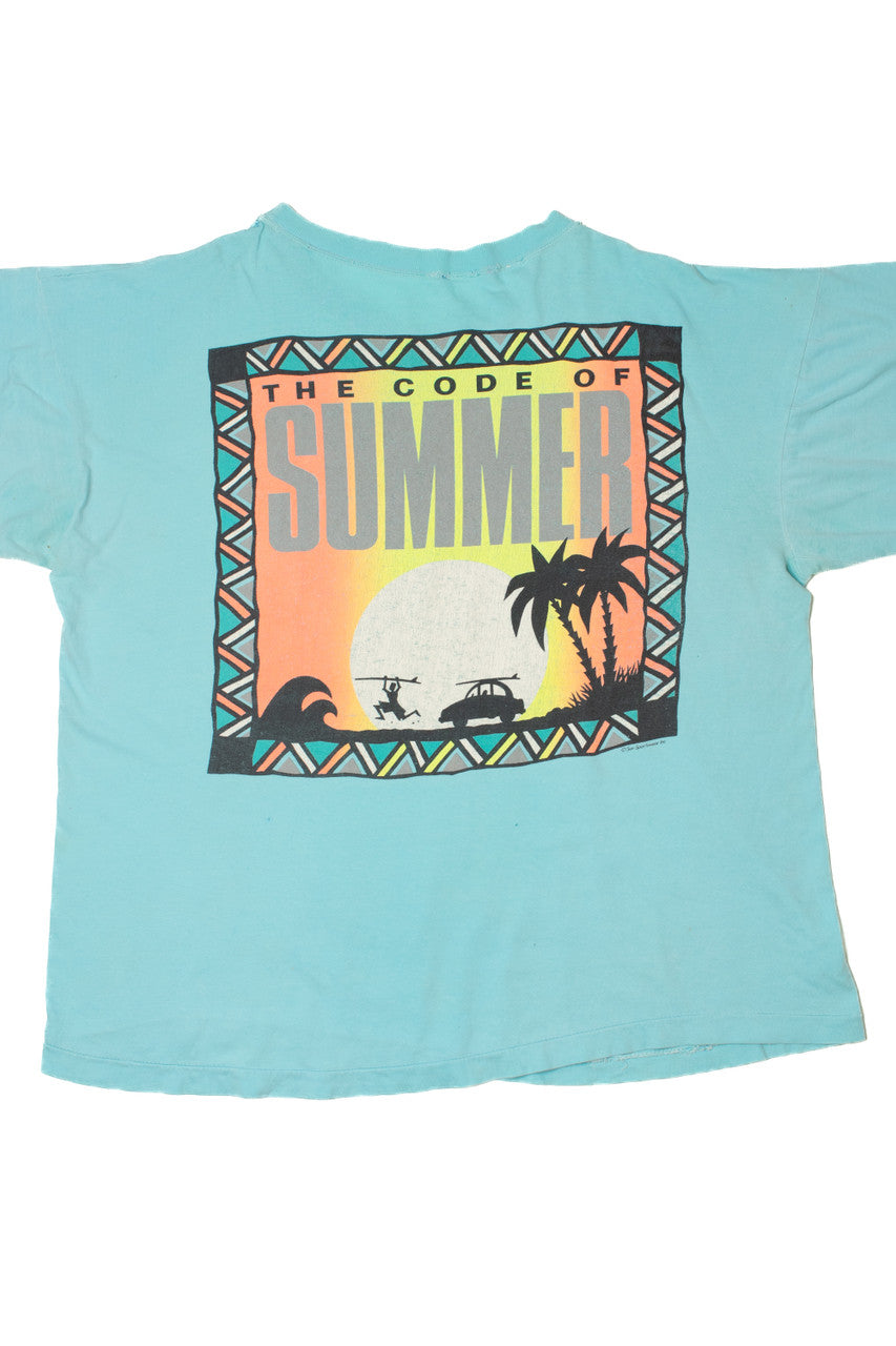 Vintage "The Color Of Summer" Distressed T-Shirt