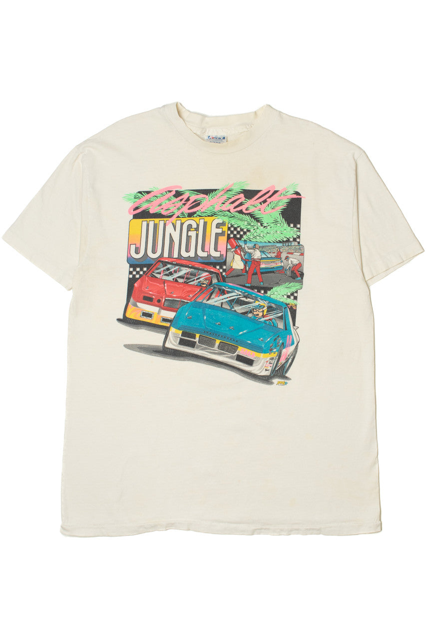 Vintage Asphalt Jungle Race Car Graphic T-Shirt