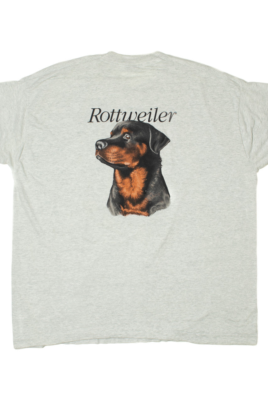 Vintage "My Babies" Poodle & Rottweiler Single Stitch T-Shirt