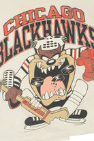 Vintage 1993 THRASHED Chicago Blackhawks Taz Looney Tunes T-Shirt