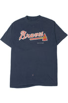 Vintage 1987 Atlanta Braves MLB Baseball Single Stitch T-Shirt