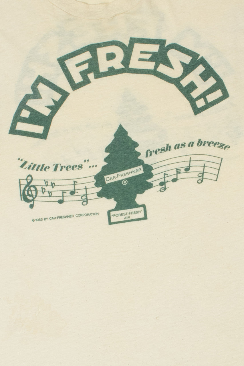 Vintage 1983 "I'm Fresh" Car Freshener Jingle T-Shirt