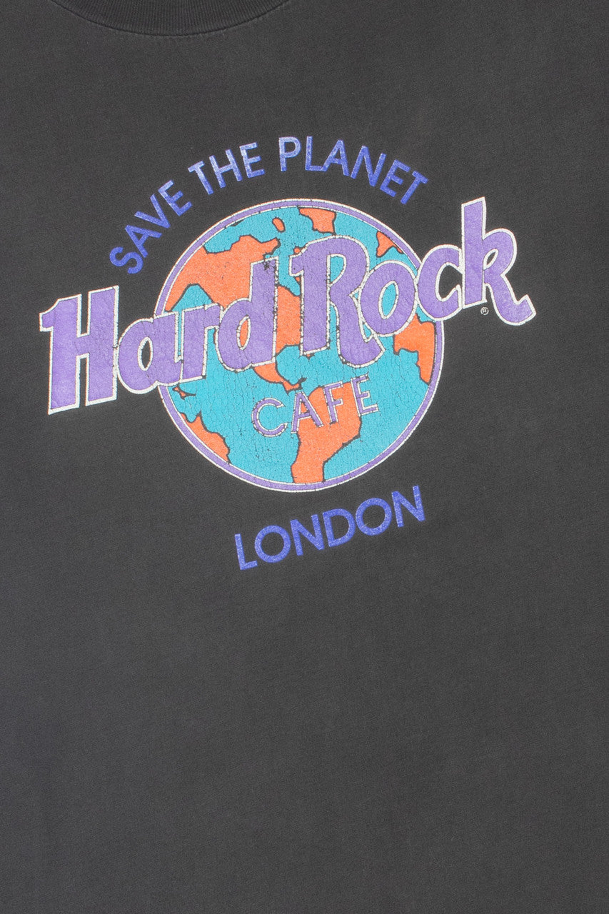 Vintage Hard Rock London "Save The Planet" Single Stitch T-Shirt