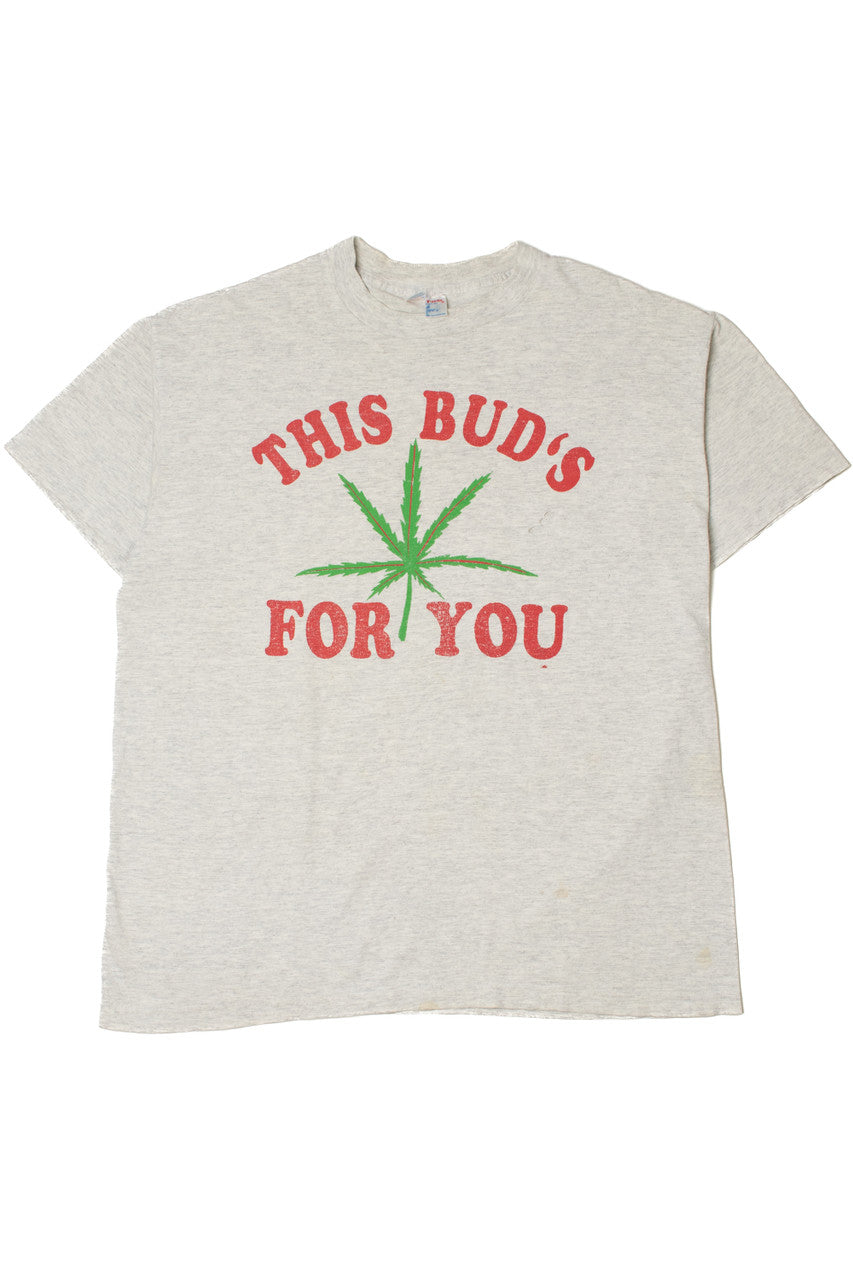 Vintage "This Bud's For You" Single Stitch T-Shirt