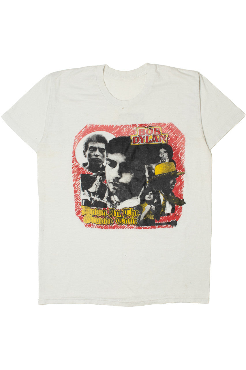 Vintage 1980's Bob Dylan "Down In The Groove" Tour T-Shirt