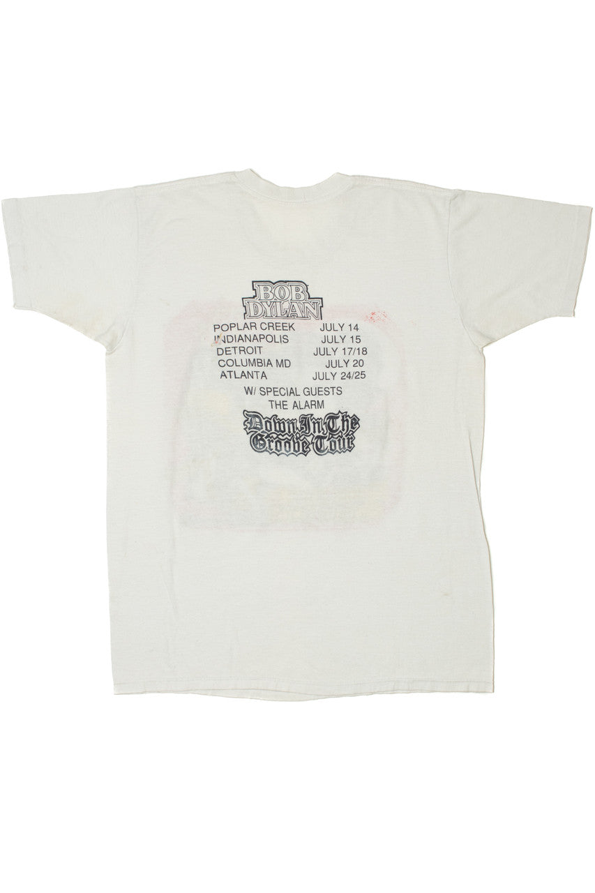 Vintage 1980's Bob Dylan "Down In The Groove" Tour T-Shirt