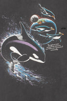 Vintage 1990 Orca Wisdom Distressed Single Stitch T-Shirt