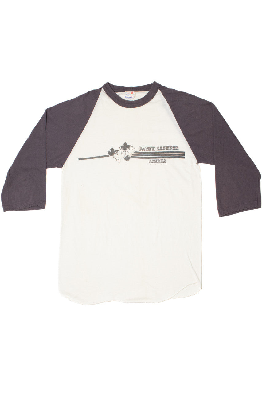 Vintage "Banff, Alberta Canada" Raglan T-Shirt