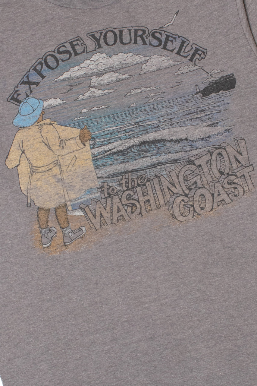Vintage "Expose Yourself" Washington Coast T-Shirt