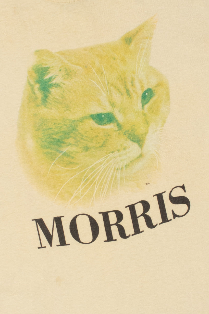 Vintage "Morris" Cat Very Soft Single Stitch Anvil T-Shirt