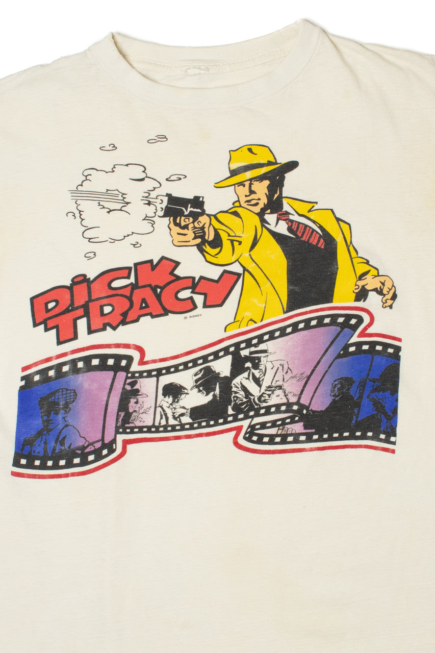 Vintage Dick Tracy Movie Promotional T-Shirt