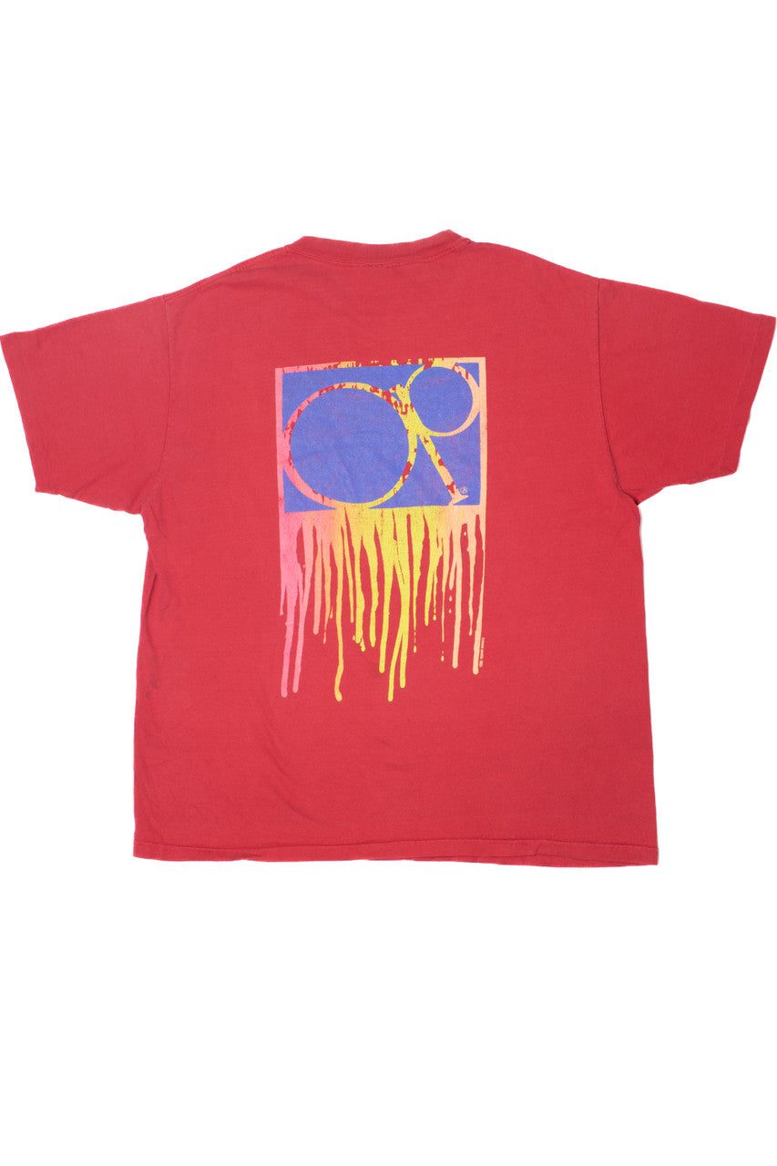 Vintage Ocean Pacific Faded "OP" Logo Skateboard T-Shirt