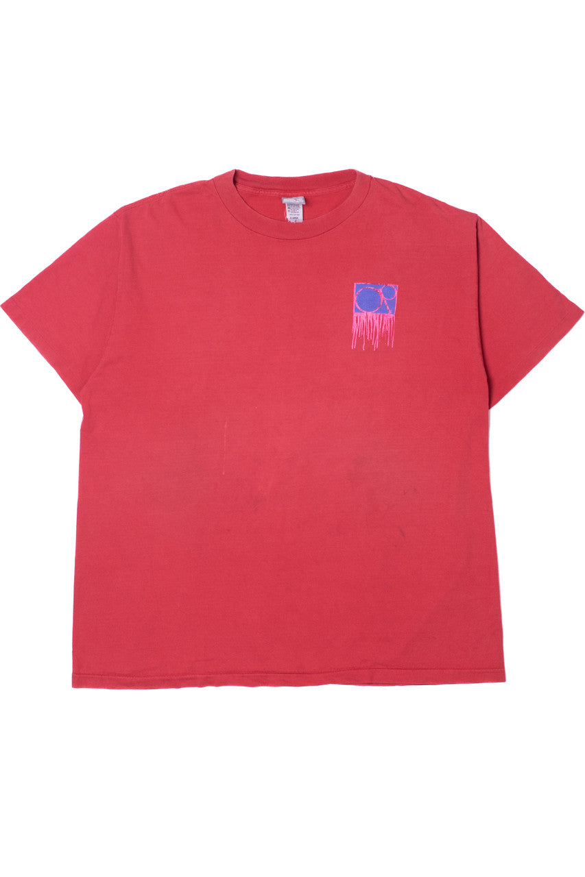 Vintage Ocean Pacific Faded "OP" Logo Skateboard T-Shirt