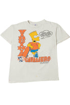 Vintage 1990 Bart Simpson University of Virginia Cavaliers T-Shirt