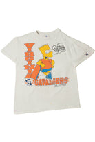 Vintage 1990 Bart Simpson University of Virginia Cavaliers T-Shirt