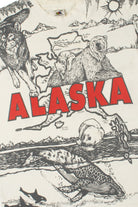 Vintage "Alaska" Wilderness All Over Print Single Stitch T-Shirt