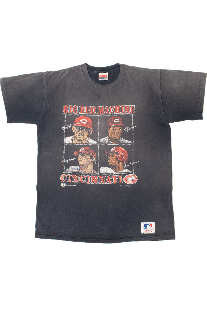 Vintage 1990 "Big Red Machine" Cincinnati Reds MLB Baseball T-Shirt