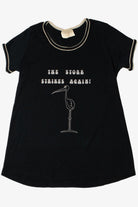 Vintage "The Stork Strikes Again" Maternity/A-Line Ringer T-Shirt