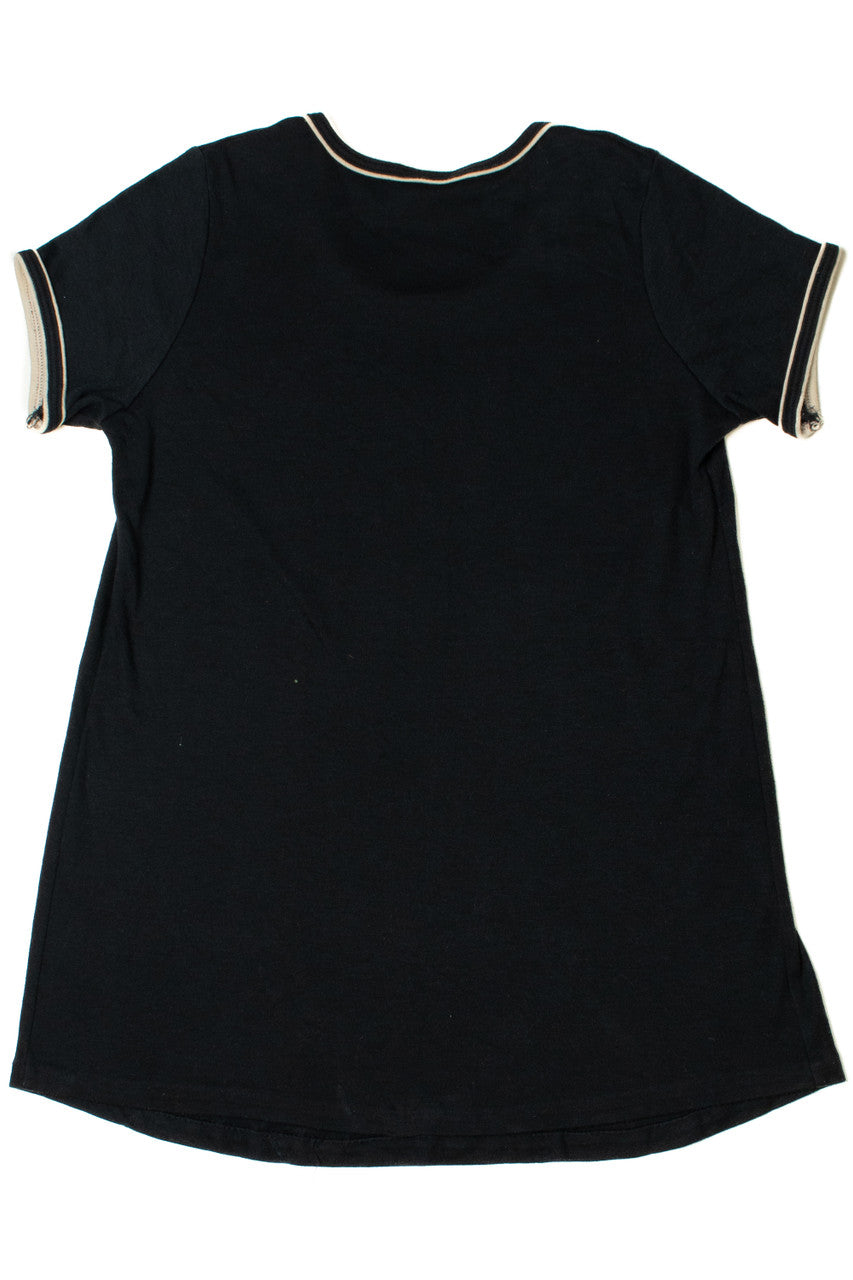 Vintage "The Stork Strikes Again" Maternity/A-Line Ringer T-Shirt