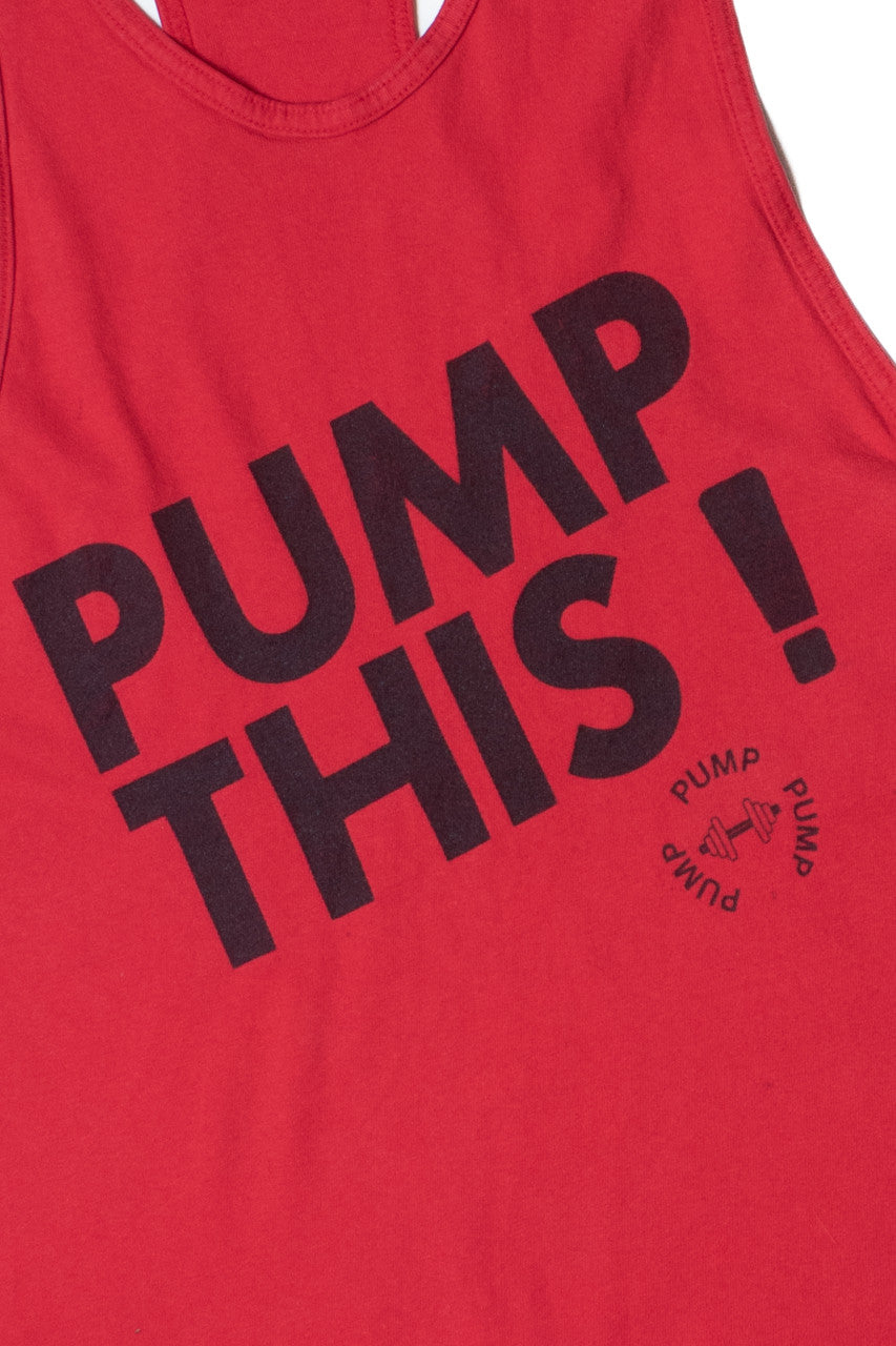 Vintage 1990's "Pump This!" Gold's Gym  Muscle Tank Top
