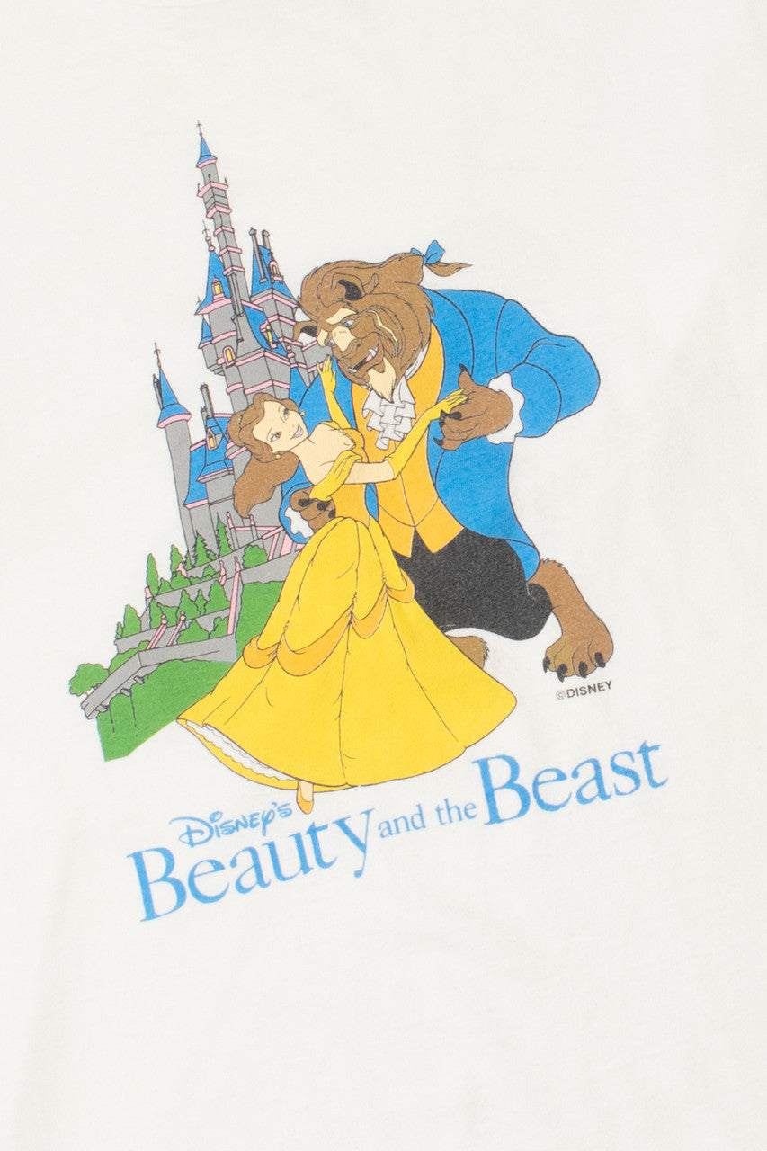 Vintage 1990's Disney "Beauty And The Beast" T-Shirt