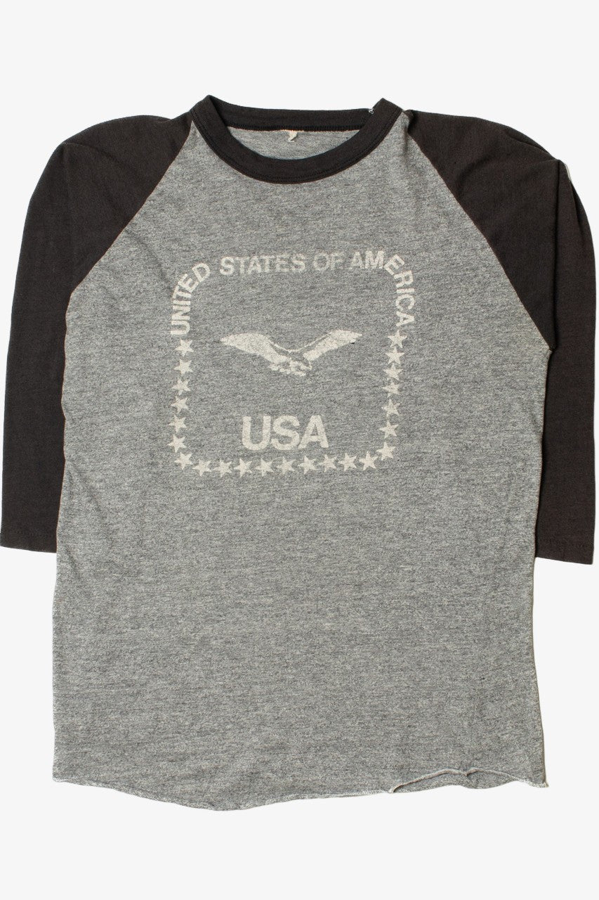 Vintage USA "United States of America" Raglan T-Shirt