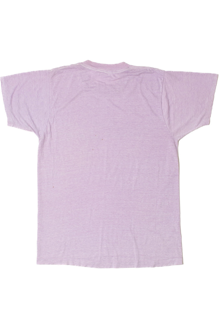Vintage 1984 Detroit Prix III Racing Lavender Single Stitch T-Shirt